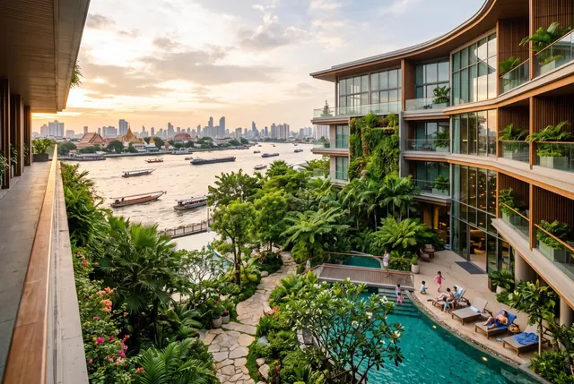 Bangkok's top family-friendly hotels blend convenience, greenery, and river views for a hassle-free city stay