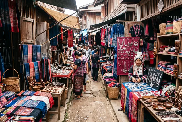 Exploring Chiang Rai’s authentic hill tribe crafts through context and markets