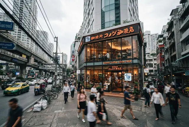 Komeda Coffee sets its sights on Bangkok with first outlet in Asok