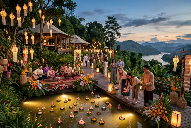Four Seasons Tented Camp offers immersive Thai festive celebrations with cultural authenticity and natural elegance