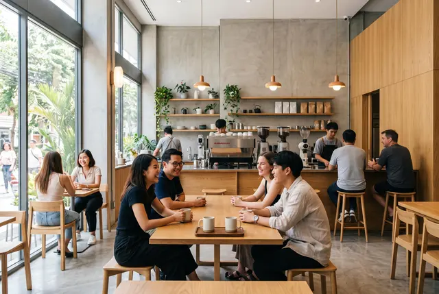 Blue Bottle Coffee expands to Bangkok with flagship café at EmQuartier