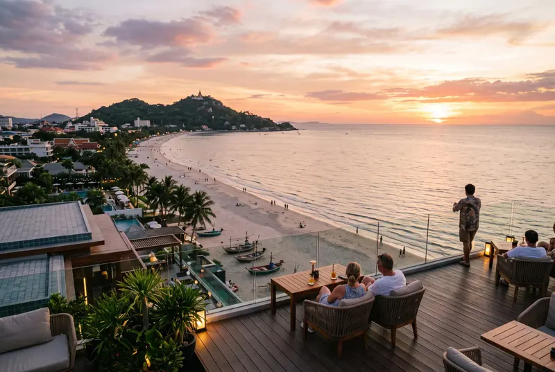 Hua Hin’s sunset charms reveal new scenic vantage points and relaxed seaside rituals