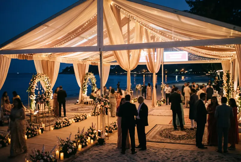 Sofitel Hua Hin enhances Indian wedding experience with versatile marquee and LED technology