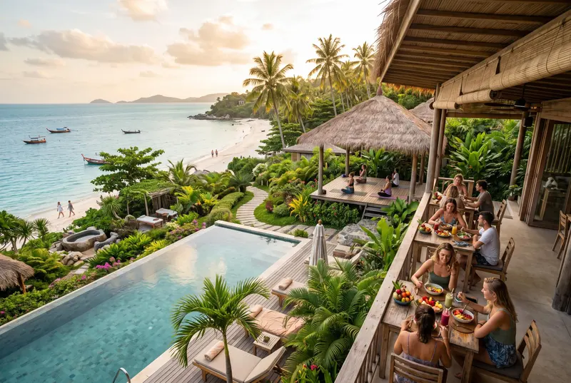 Koh Samui redefines wellness with its bespoke, plant-based retreats and holistic experiences