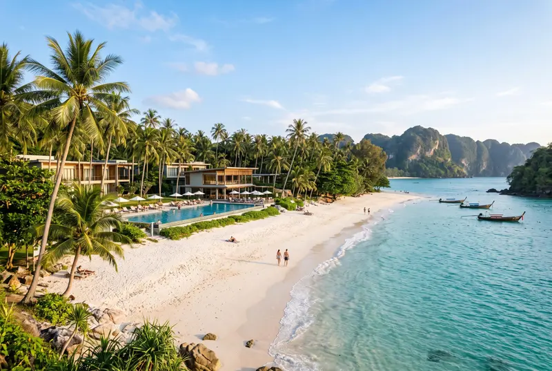 Asiana Airlines offers low-cost round-trip fares from Los Angeles to Phuket via Seoul