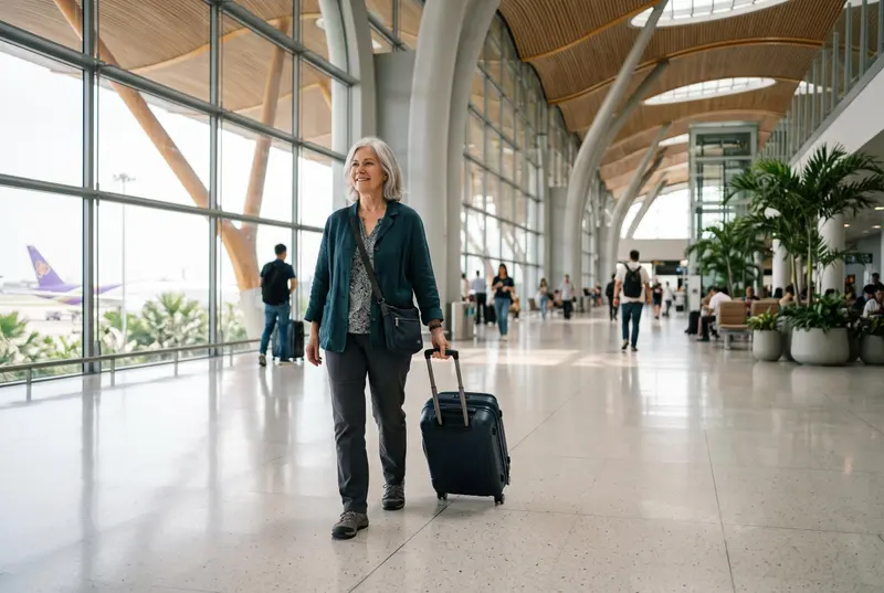 Thai AirAsia launches free Silver Care service to ease senior travellers' airport experience